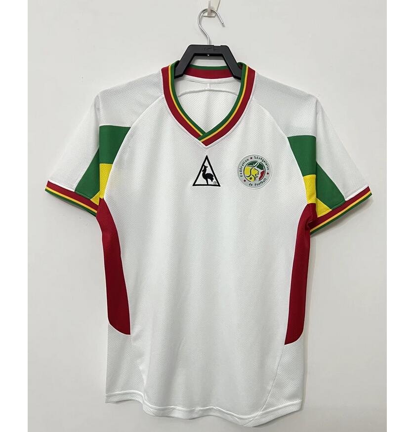 2002 Senegal Retro Home Kit Soccer Jersey